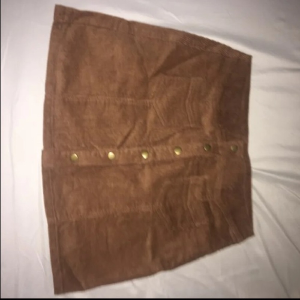 Corduroy Skirt